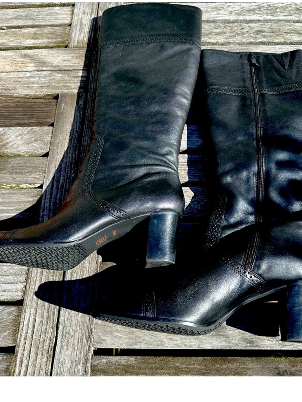 Vintage Talbots Leather Mid Calf Boot